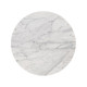Round Charcoal Grey & Faux Calacatta Oro Marble Side Table Round Charcoal Grey & Faux Calacatta Oro Marble Side Table