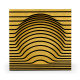 Op Art Bright Satinwood Cube Op Art Bright Satinwood Cube