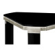 Triangular Black Gloss Side Table