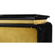 Modern Asian Smoky Black & Gold Entertainment Cabinet