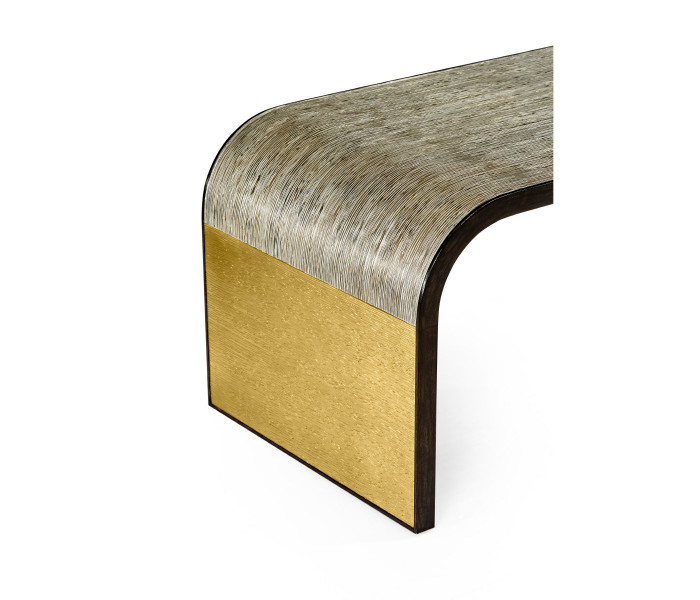 Fusion Etched Brass Cocktail Table Fusion Etched Brass Cocktail Table