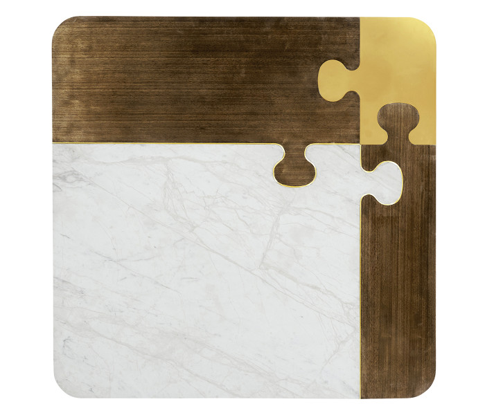 Fusion Marble Puzzle Cocktail Table Fusion Marble Puzzle Cocktail Table
