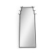 Asian Fusion Smoky Black Floor Standing Mirror Asian Fusion Smoky Black Floor Standing Mirror