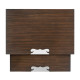 Campaign Style Dark Santos Rosewood Sliding Nesting Tables