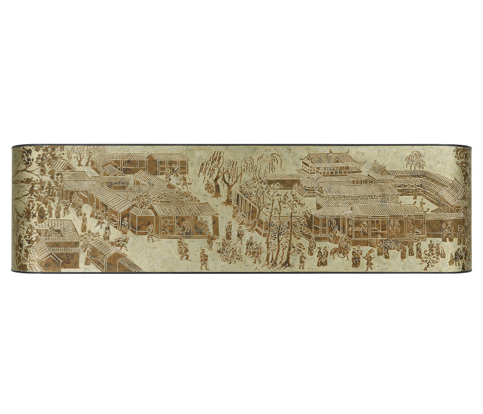 Fusion Curved Chinoiserie Console Fusion Curved Chinoiserie Console