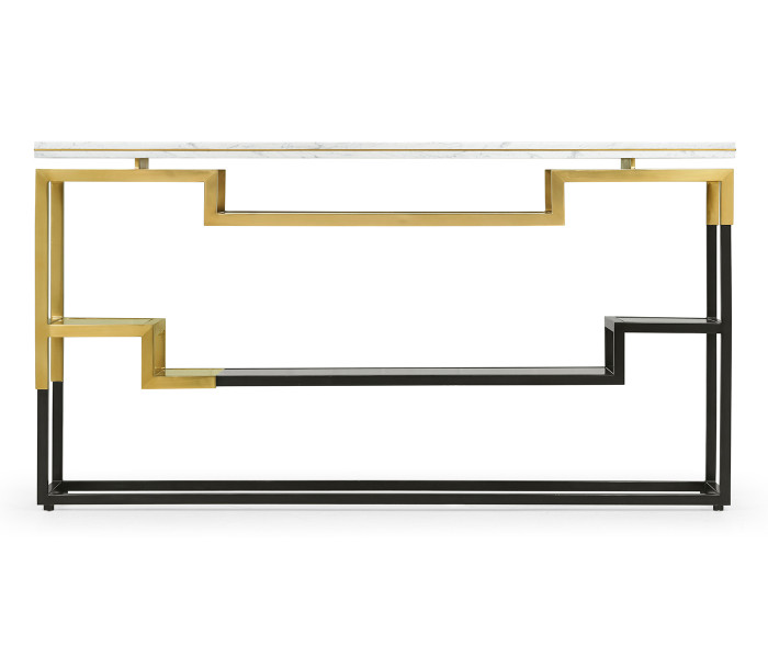 Fusion Bronze & Brass Console