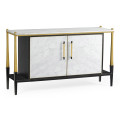 Fusion Sideboard with White Marble Top