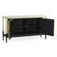 Fusion Sideboard with White Marble Top Fusion Sideboard with White Marble Top