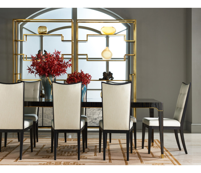 Fusion Rectangular Macassar Dining Table