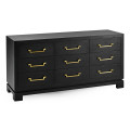Fusion Ebonized Oak Dresser
