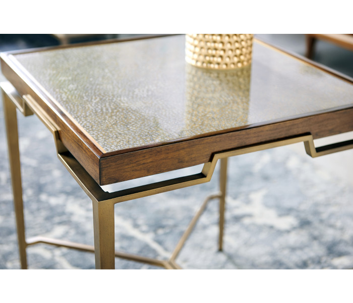 Toulouse Eggshell End Table