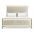 Tideline Bone & Linen-Blend Upholstered Bed