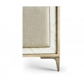 Tideline Bone & Linen-Blend Upholstered Bed