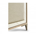 Tideline Bone & Linen-Blend Upholstered Bed