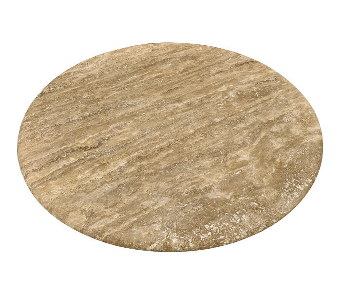 Guyot Travertine Cocktail Table