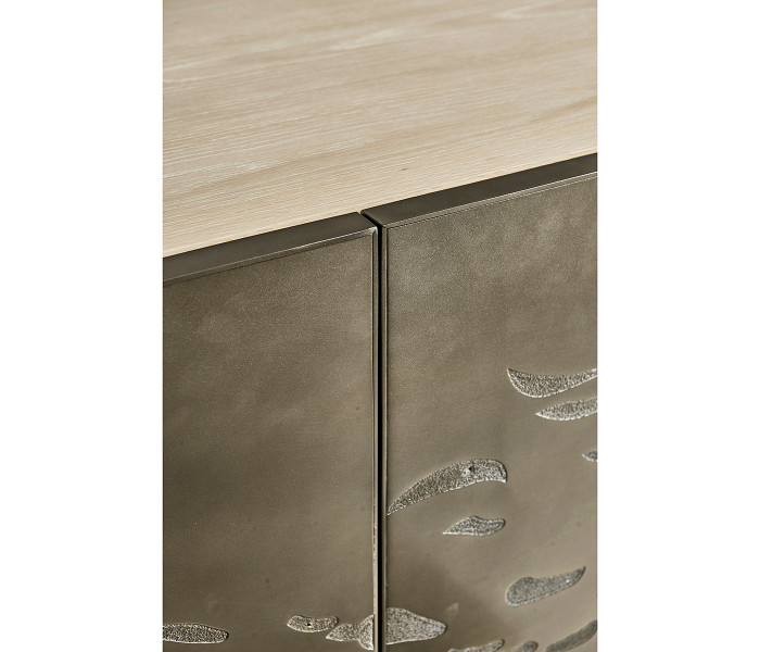Diel Acid Etched Door Chest Diel Acid Etched Door Chest
