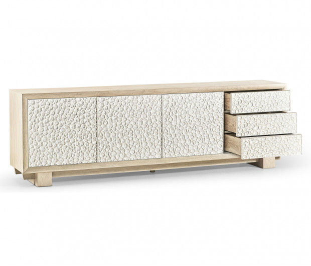 Pelagic Cast Metal Entertainment Console