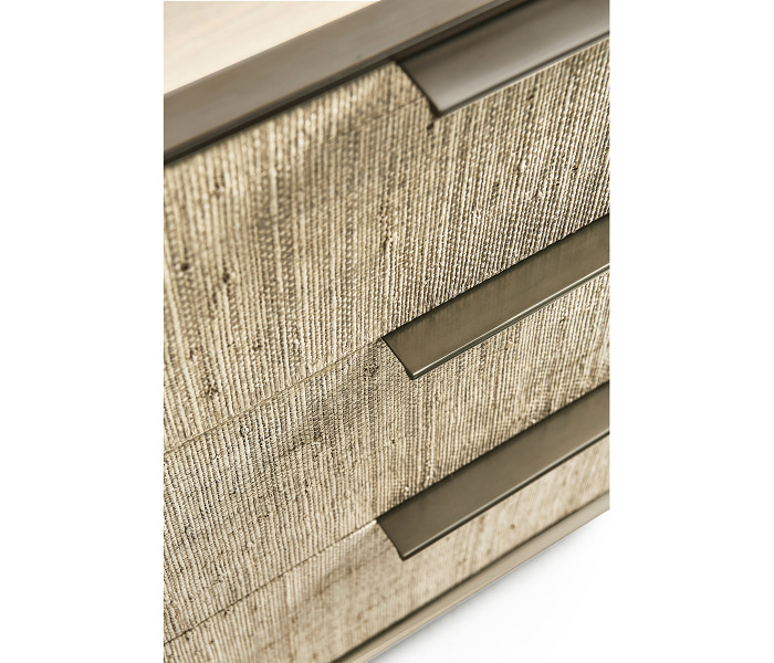 Large Grasscloth Nightstand Large Grasscloth Nightstand