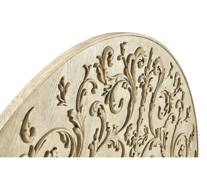 Moon Flower Carved Bed Moon Flower Carved Bed