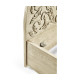 Moon Flower Carved Bed Moon Flower Carved Bed