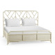 Tropical Tracery Chippendale Bamboo Bed