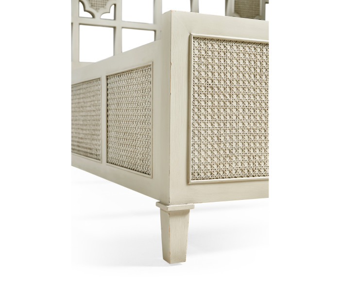 Aperture Caned Trellis Bed