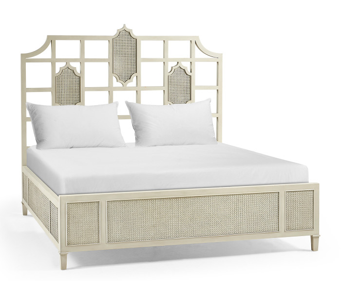 Aperture Caned Trellis Bed