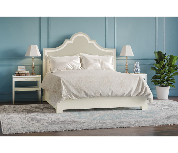 Pastoral Painted Panel Bed Pastoral Painted Panel Bed