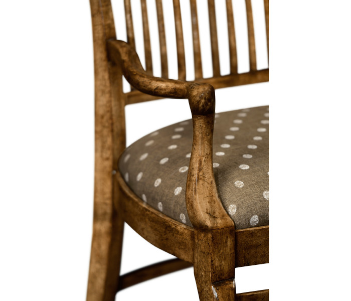Kilkenny Grey Fruitwood Armchair Kilkenny Grey Fruitwood Armchair