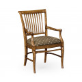 Kilkenny Grey Fruitwood Arm Chair