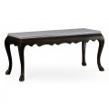Eden Ebonised Distressed Oak Table