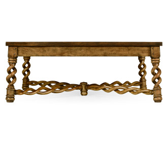 Purbeck Grey Fruitwood Coffee Table