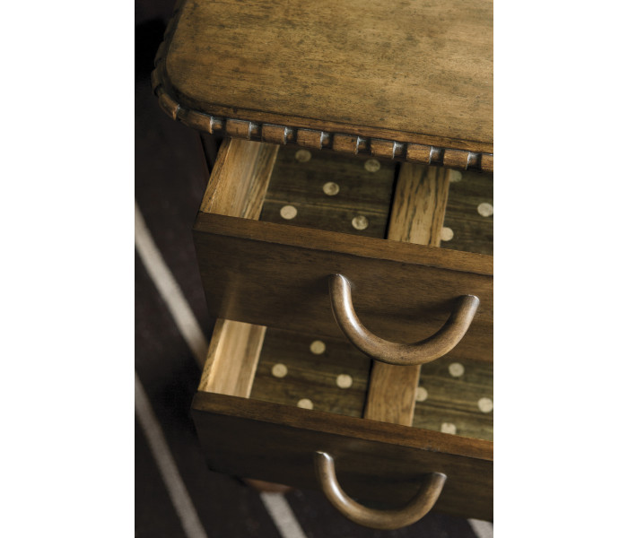 Aberfoyle Grey Fruitwood Chest of Drawers