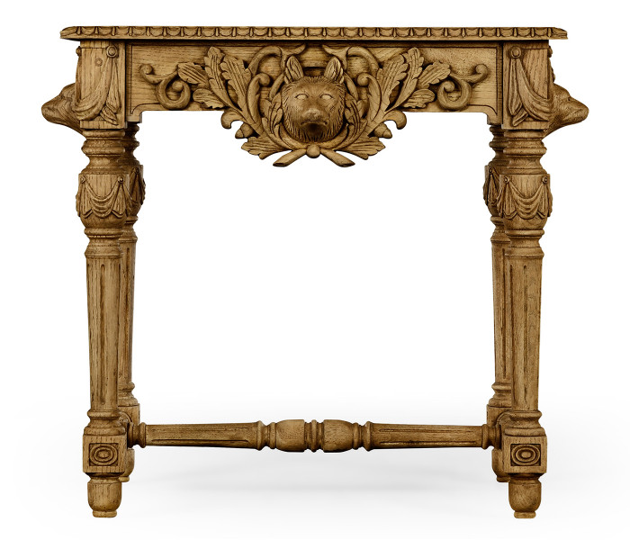 Godwyn Washed Oak Side Table Godwyn Washed Oak Side Table