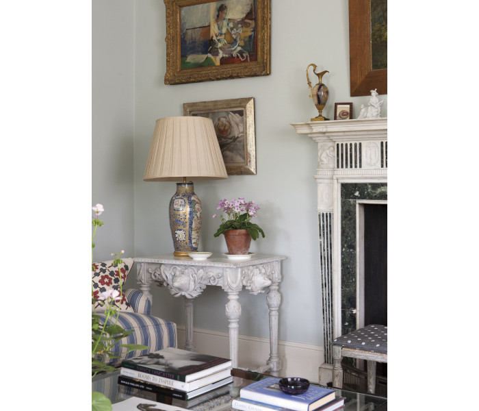Godwyn Washed Oak Side Table Godwyn Washed Oak Side Table