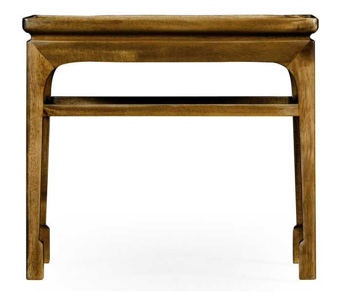 Leyburn Natural Acacia End Table