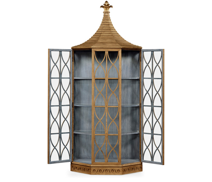 Daphnes Washed Oak Cupboard