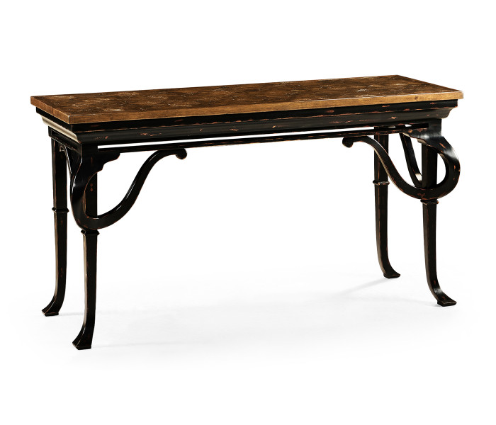 Heathcliff Dark Walnut Console