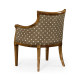 Belton Grey Fruitwood Armchair