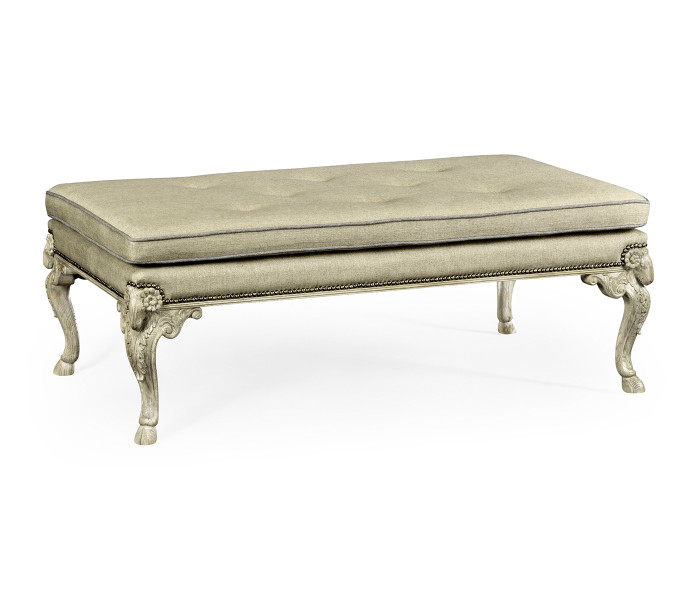 Small Tarporley Grey Oak Stool