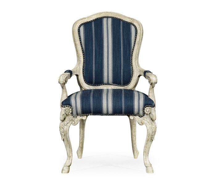 Tarporley Grey Oak Armchair