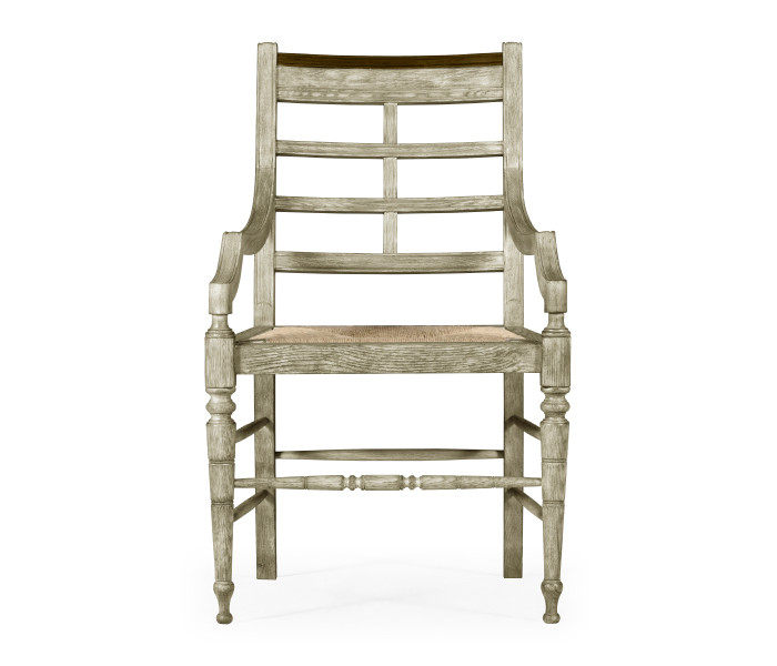 Marshfield Grey Oak Armchair