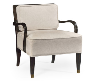 Nicola'S Charcoal Wash Arm Chair