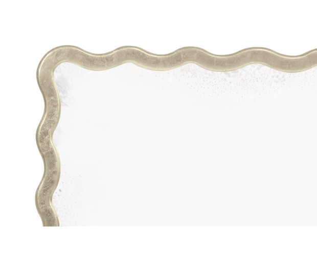 Keste Rectangular Silver Mirror