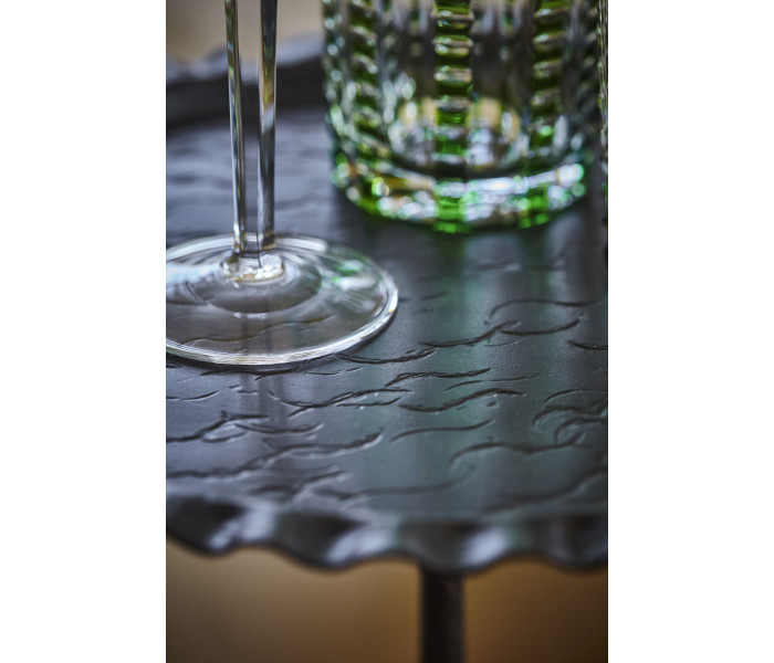 Circular Marcia Antique Bronze Cocktail Table Circular Marcia Antique Bronze Cocktail Table