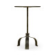 Circular Ida Antique Bronzed Cocktail Table Circular Ida Antique Bronzed Cocktail Table