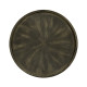 Circular Ida Antique Bronzed Cocktail Table Circular Ida Antique Bronzed Cocktail Table