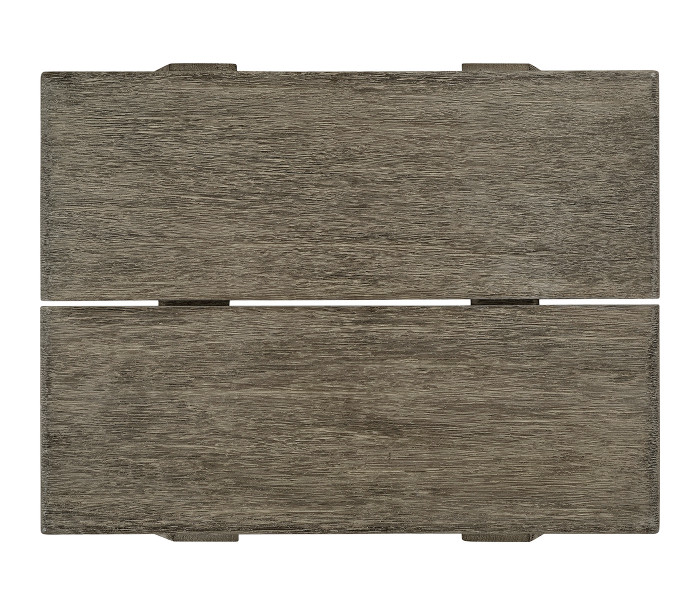 Small Rectangular Grey Stool