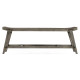 Rectangular Grey Bench