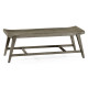 Rectangular Grey Bench